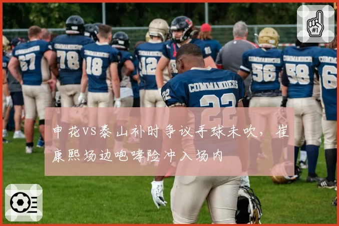 申花vs泰山补时争议手球未吹，崔康熙场边咆哮险冲入场内